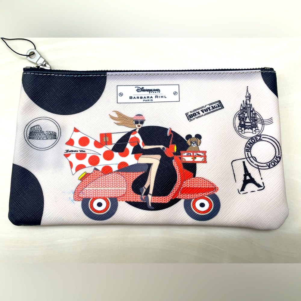 Disneyland Paris small zipper bag Barbara Rihl